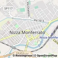 Mapa Nizza Monferrato