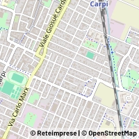 Kaart Carpi