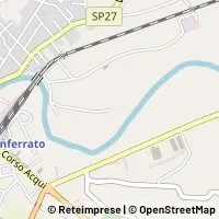 Mapa Nizza Monferrato