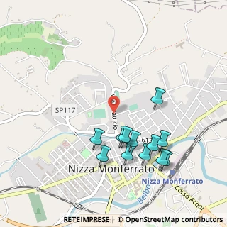 Mappa Via Oratorio, 14049 Nizza Monferrato AT, Italia (0.505)