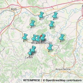 Mappa Via Oratorio, 14049 Nizza Monferrato AT, Italia (5.86143)