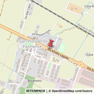 Mappa Via Marco Emilio Lepido, 217, 43122 Parma, Parma (Emilia Romagna)