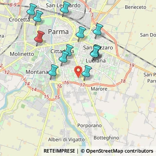 Mappa Via Marco Biagi, 43123 Parma PR, Italia (2.05615)