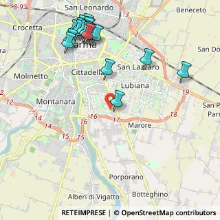 Mappa Via Marco Biagi, 43123 Parma PR, Italia (2.65)