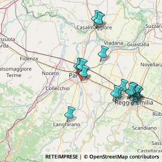 Mappa Strada Comunale Santa Margherita, 43123 Parma PR, Italia (17.5125)