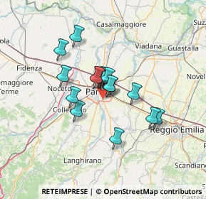 Mappa Strada Comunale Santa Margherita, 43123 Parma PR, Italia (9.43688)