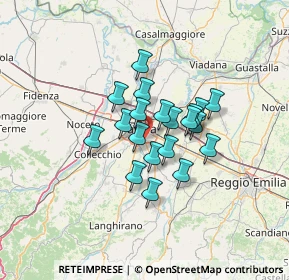 Mappa C.C.Eurosia Largo Boatti 21 A, 43123 Parma PR, Italia (9.201)