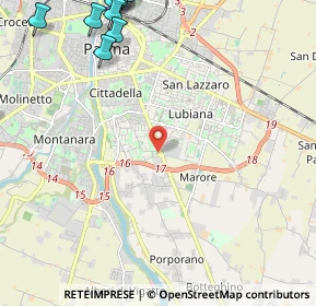 Mappa C.C.Eurosia Largo Boatti 21 A, 43123 Parma PR, Italia (3.58273)