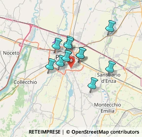 Mappa C.C.Eurosia Largo Boatti 21 A, 43123 Parma PR, Italia (4.76727)