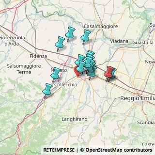 Mappa Strada Tronchi, 43125 Parma PR, Italia (8.895)