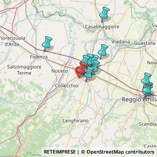 Mappa Strada Tronchi, 43125 Parma PR, Italia (14.57417)