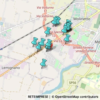 Mappa Strada Tronchi, 43125 Parma PR, Italia (0.7855)
