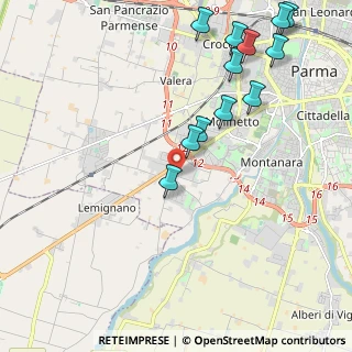 Mappa Strada Tronchi, 43125 Parma PR, Italia (2.51917)