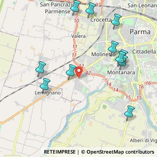 Mappa Strada Tronchi, 43125 Parma PR, Italia (2.53182)
