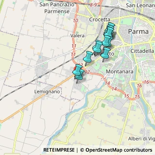 Mappa Strada Tronchi, 43125 Parma PR, Italia (1.81154)