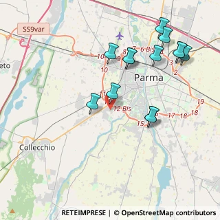 Mappa Str. Tronchi, 43125 Parma PR, Italia (4.33462)