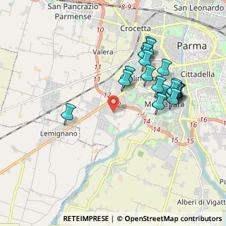 Mappa Str. Tronchi, 43125 Parma PR, Italia (1.977)