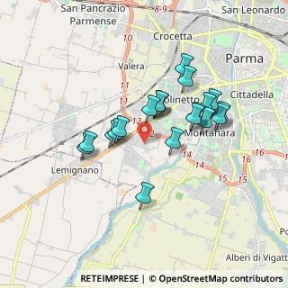 Mappa Str. Tronchi, 43125 Parma PR, Italia (1.4865)