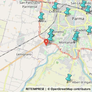 Mappa Str. Tronchi, 43125 Parma PR, Italia (2.84667)
