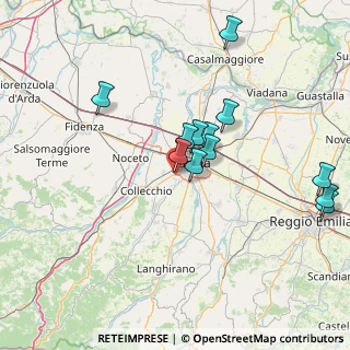 Mappa Str. Tronchi, 43125 Parma PR, Italia (14.34167)