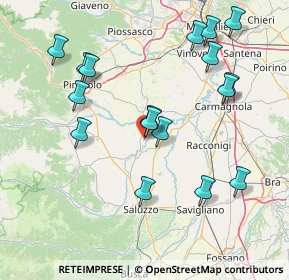 Mappa Via IV Novembre, 10068 Villafranca Piemonte TO, Italia (16.76294)