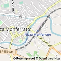 Карта Nizza Monferrato