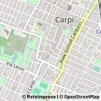 Mapa Carpi