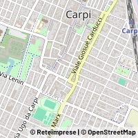 Karte Carpi