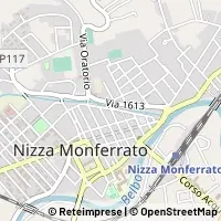 Karte Nizza Monferrato