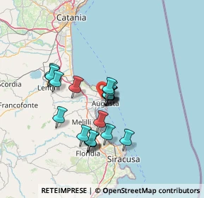 Mappa C.da Cozzo delle Forche, 96011 Augusta SR, Italia (12.137)