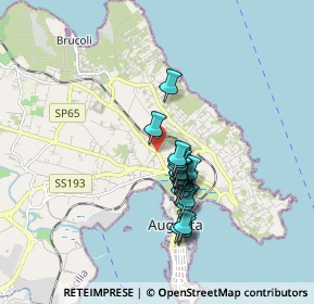 Mappa SP 1, 96011 Augusta SR, Italia (1.46)