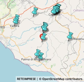 Mappa Camastra, 92020 Camastra AG, Italia (9.4215)