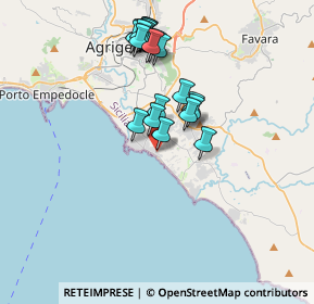 Mappa Via Giorgio de Chirico, 92100 Agrigento AG, Italia (3.74)