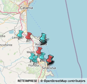 Mappa Via Fedro, 96011 Augusta SR, Italia (12.786)