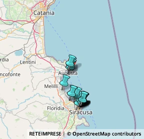 Mappa Via Fedro, 96011 Augusta SR, Italia (14.931)