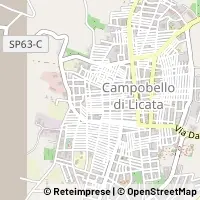 Map Campobello di Licata