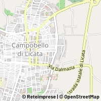 지도 Campobello di Licata