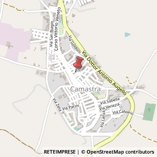 Mappa Via Luigi Cadorna, 4, 92020 Camastra, Agrigento (Sicilia)