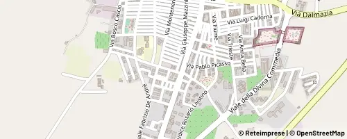 Mappa Campobello di Licata