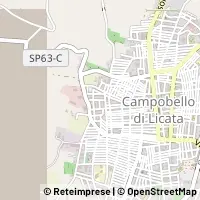 Kort Campobello di Licata