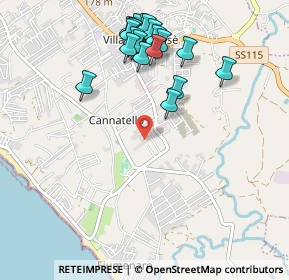 Mappa Via Luigi Sacco, 92100 Agrigento AG, Italia (1.2205)