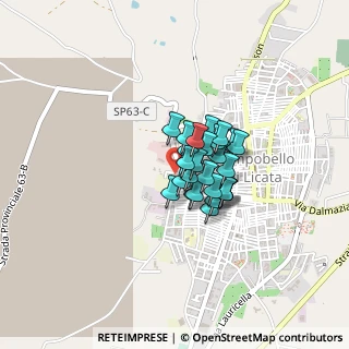 Mappa Via Quarto, 92023 Campobello di Licata AG, Italia (0.26296)
