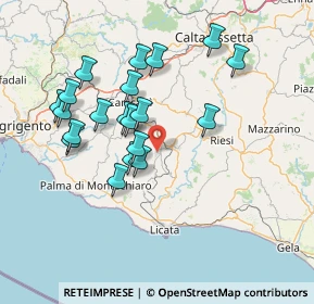 Mappa 92023 Campobello di Licata AG, Italia (15.497)