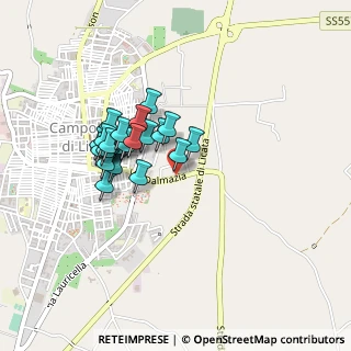 Mappa Via Peppino Impastato, 92023 Campobello di Licata AG, Italia (0.4)
