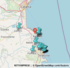 Mappa Contrada Vignali, 96011 Augusta SR, Italia (16.065)