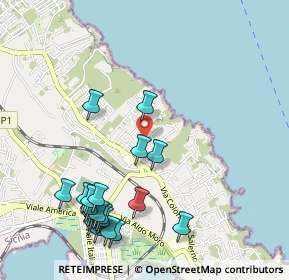 Mappa Via Ludovico Ariosto, 96011 Augusta SR, Italia (1.372)