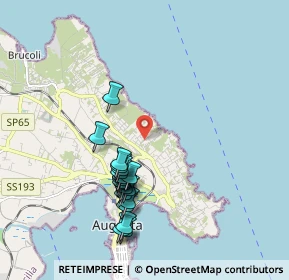 Mappa Via Ludovico Ariosto, 96011 Augusta SR, Italia (2.068)