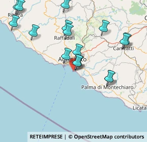 Mappa Porto di San Leone - Molo di Levante, 92100 Agrigento AG, Italia (19.89813)