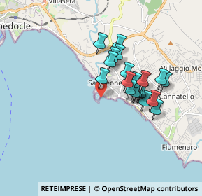 Mappa Porto di San Leone - Molo di Levante, 92100 Agrigento AG, Italia (1.6005)