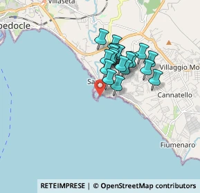 Mappa Porto di San Leone - Molo di Levante, 92100 Agrigento AG, Italia (1.4535)